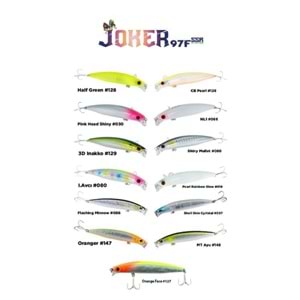 Fujin Joker 97mm 12.6gr SSR Floating Maket Balık