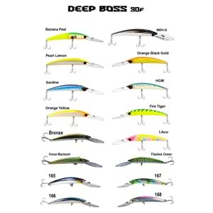 Fujin DeepBoss 90F 9.5gr Maket Balık
