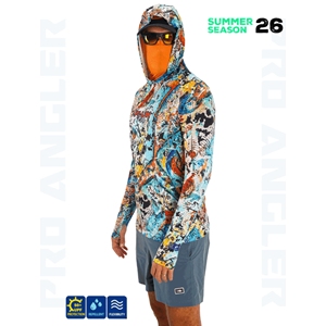 Fujin Rolla S26 Buff&Hoodie Makai Orange - 4XL