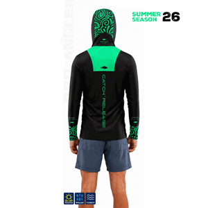 Fujin Valhalla Algea S26 Black Green - 2XL