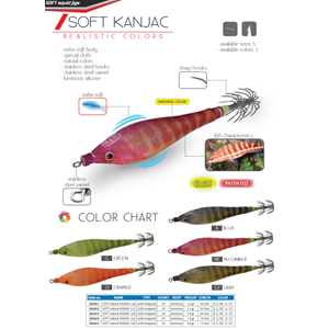 Dtd Soft Natural Kanjac 1.5 Kalamar Zokası