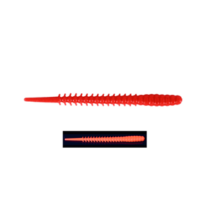 Fujin Bio Worm 6cm Floating Sıvılı Kokulu LRF Silikonu - RED UV