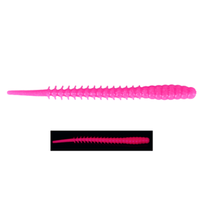Fujin Bio Worm 6cm Floating Sıvılı Kokulu LRF Silikonu - FUSHIA UV
