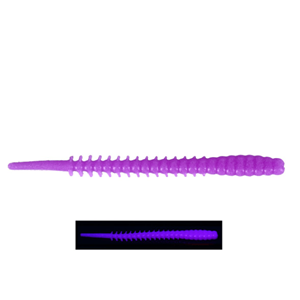 Fujin Bio Worm 6cm Floating Sıvılı Kokulu LRF Silikonu - PURPLE