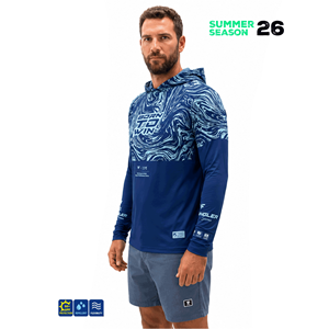 Fujin Pro Angler S26 Hooded Izohips Blue Mint - 3XL