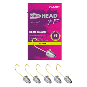 Fujin Rock-Head 8no Aji Game Jighead - 1.6GR