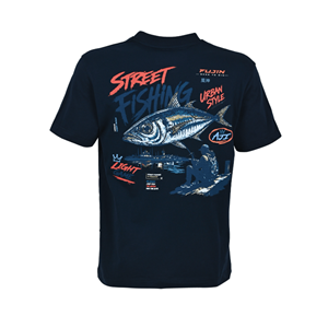 Fujin S26 Street Fishing T-Shirt Dark Navy - L