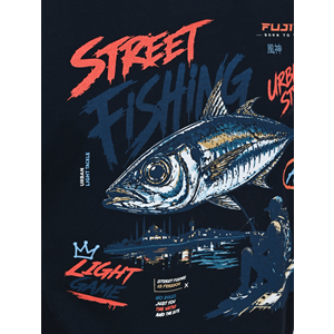 Fujin S26 Street Fishing T-Shirt Dark Navy