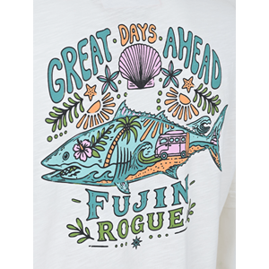 Fujin S26 Hawaii T-Shirt Ecru