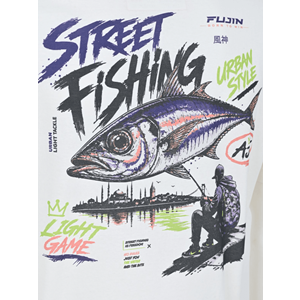 Fujin S26 Street Fishing T-Shirt Ecru