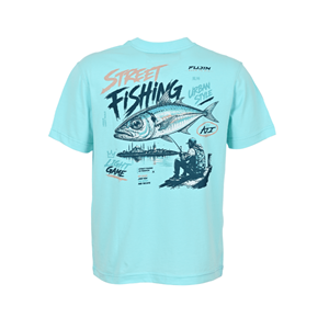 Fujin S26 Street Fishing T-Shirt Turquoise