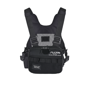 Fujin Tactical Vest Black Balıkçı Çantası