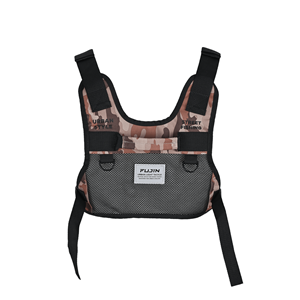 Fujin Tactical Vest Brown Camo Balıkçı Çantası