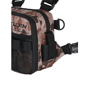 Fujin Tactical Vest Brown Camo Balıkçı Çantası