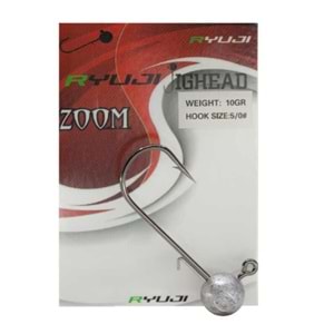 Ryuji Zoom Jig Head Round 10gr Zoka (3Adet)