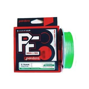 Pandora Balıkçılık PE-8 8x 300mt Lıght Green İp Misina