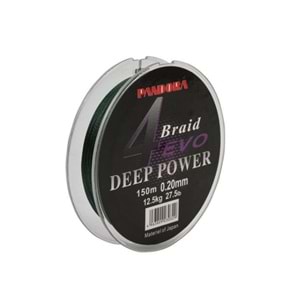 Pandora Balıkçılık Braid Evo Deep Power 4 Kat 150m İp Misina (dark Green)0,16