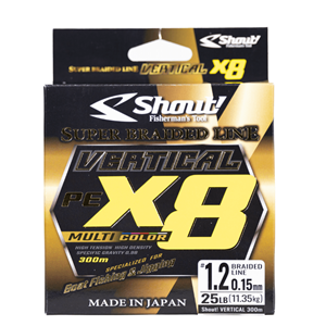 Shout Vertical X8 300M Multicolor İp Misina - 0.25MM