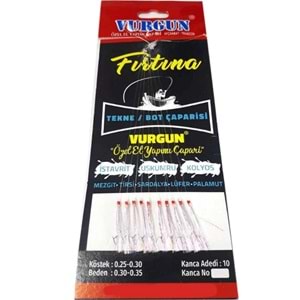 Vurgun Çapari Tekne Bot Çaparisi - Beyaz