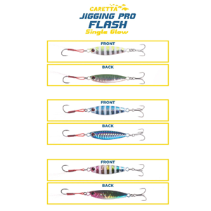 Caretta Jigging Pro Flash 7Gr Jig Yem - SİNGLE GLOW