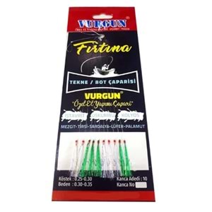 Vurgun Çapari Tekne Bot Çaparisi - Beyaz/Yeşil