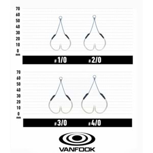 VANFOOK FT-2.5 SPINBULL FLEX ASIS 2.5 CM 2P