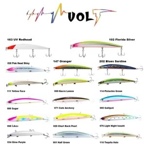 Fujin Volt VL125S 14gr 12.5cm Slow Sinking Maket Balık