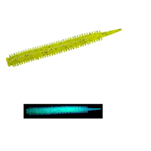Fujin Yummy Sandworm 7cm LRF Silikonu - 0707UV YELLOW