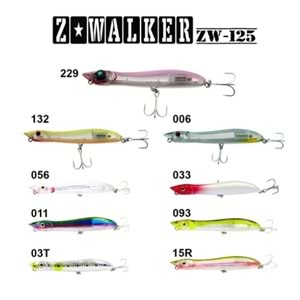 Fujin Z-Walker 125mm 18gr Su Üstü Maket Balık