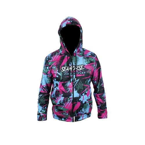 Sea Horse Polar Jacket Candy