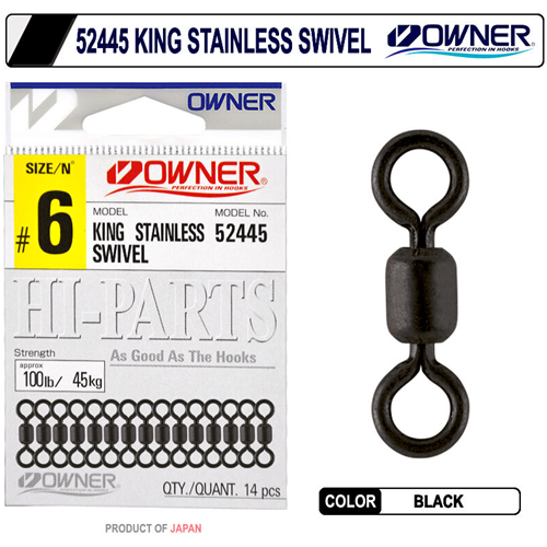 Owner 52445 King Stainless Swivel
