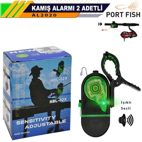 Portfish Kamış Alarmı 2 Adetli