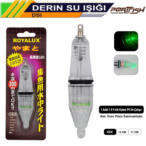 Portfish Derin Su Işığı 12cm