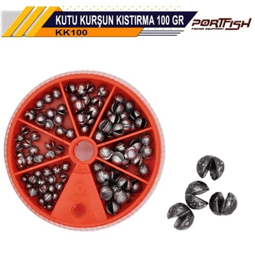 Portfish Kutu Kurşun Sıkıştırma 100 gr