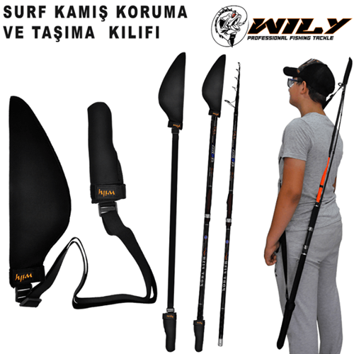 Wily Neopren Surf Kamış Koruma ve Taşıma Kılıfı