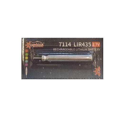 Captain 7114 Fosfor ve Şamandra İçin Şarj Olan PİL