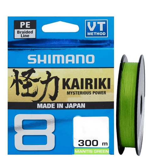 Shimano Kairiki 8 300m Mantis Green Örgü İp Misina