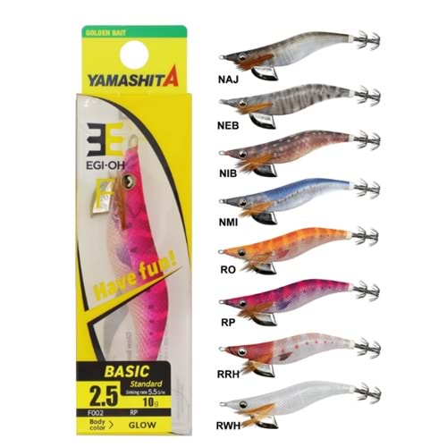 Yamashita Egi OH F 2.5 7.5cm 10g Kalamar Zokası