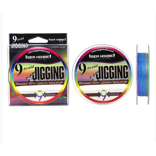 Sea Horse Jigging Pe 300mt 9x Multi Color