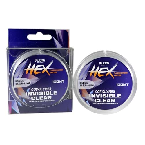 Fujin Hex SHT Ultra FC Kaplamalı 100mt Misina