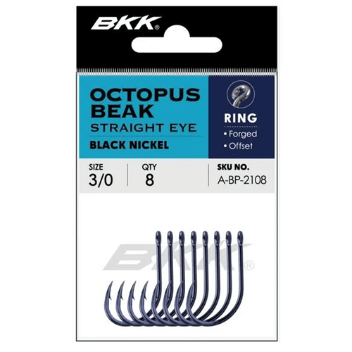 BKK Octopus Beak Straight Eye Olta İğnesi