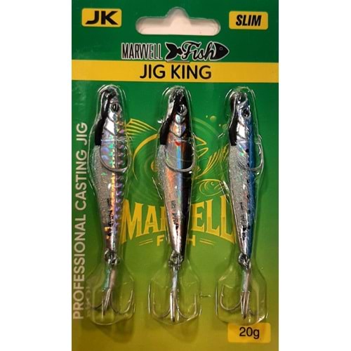 Marwell Fısh Slim 3 Lü Jıg 30 Gr Set