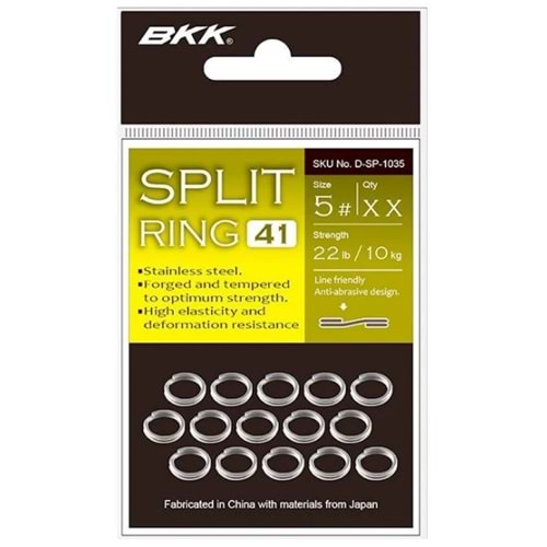 BKK Split Ring-41 Halka