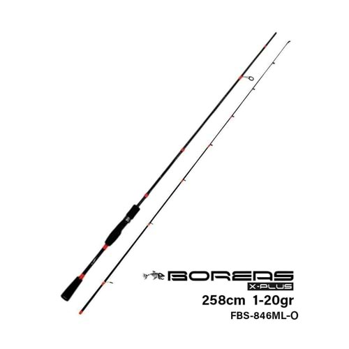 Fujin Boreas 258cm 1-20gr Orange LRF Kamışı