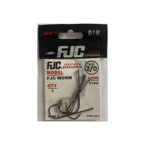 FJC 3194 Worm Bn Olta İğne