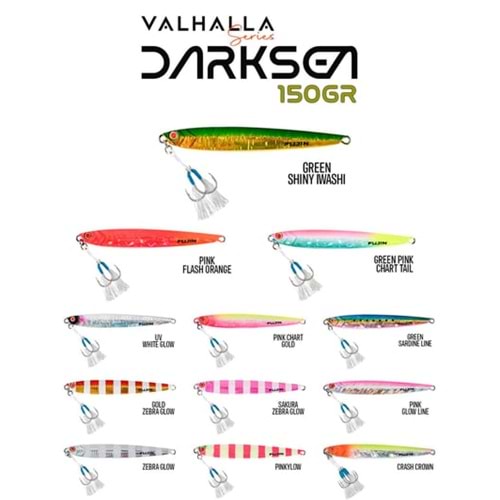 Fujin Valhalla Darksea 150gr Metal Jig Yem
