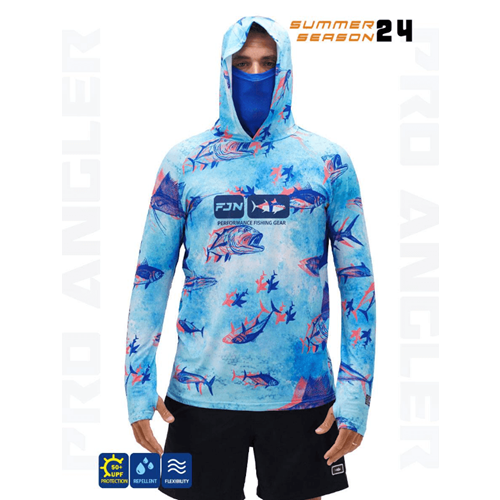 Fujin Pro Angler S24 Buff&Hoodie Echo Fish