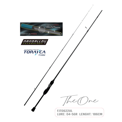 Fujin TheOne 186cm 04-5gr LRF Kamışı 622UL