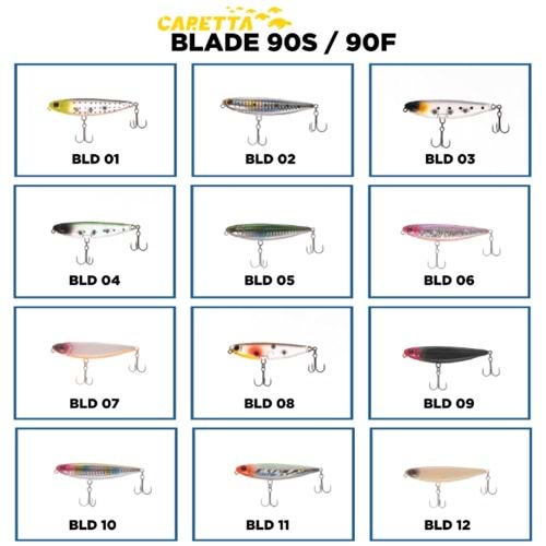Caretta Blade 90S 9 cm 16 g Maket Yem