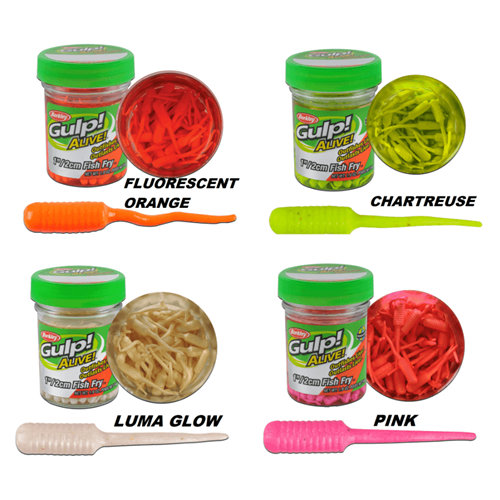 Berkley Gulp Alive Fish Fry 2cm Silikon Yem